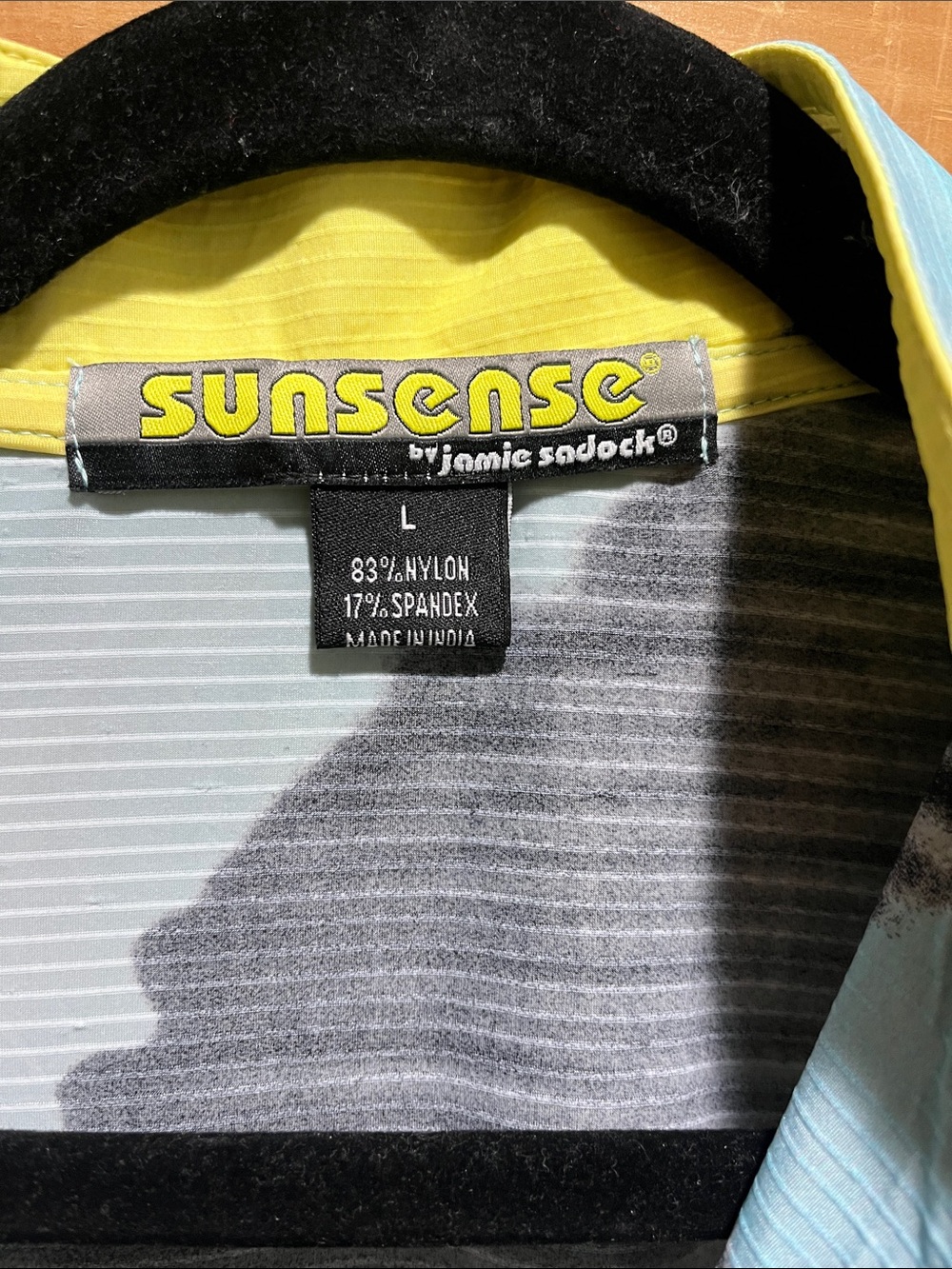 EXCELLENT CONDITION LARGE SUNSENSE BY JAMIE SADOCK 1/4 ZIP LONG SLEEVE TOP - Picture 5 of 6